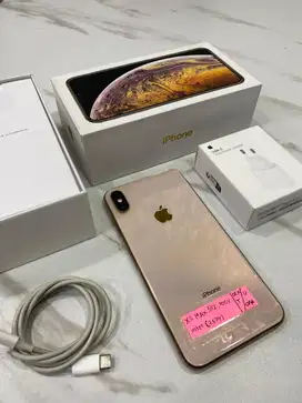 IPHONE XS MAX 512GB GOLD FULLSET INTER 2ND