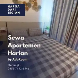Disewakan apartemen harian Treepark Serpong BSD City termurah