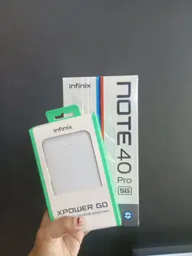 Infinix Note 40 Pro 5G 8/256 free power bank