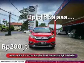 Dp5jt CRV 2.4 V-Tec facelift 2015 AT Pjk06-2026
