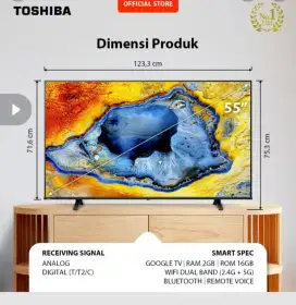 TV Toshiba TV 55 4K UHD Google TV - Regza ZR Dolby Vision Atmos