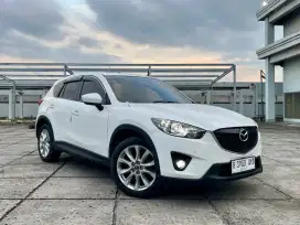 Mazda CX5 GT 2.5 AT. Tahun 2014. Putih. Low km. Perfect cond