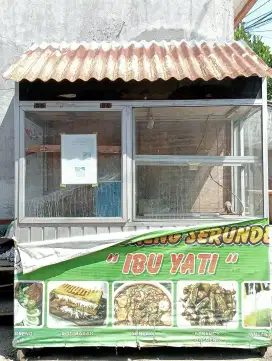 DI JUAL GEROBAK ETALASE ALUMUNIUM