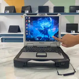 Toughbook i5 Gen 5 8GB RAM  SSD  Layar Sentuh Siap Kerja Keras