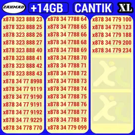 XL-H) NOCAN XL kartu perdana nomor cantik pilihan rapi untuk bisnis