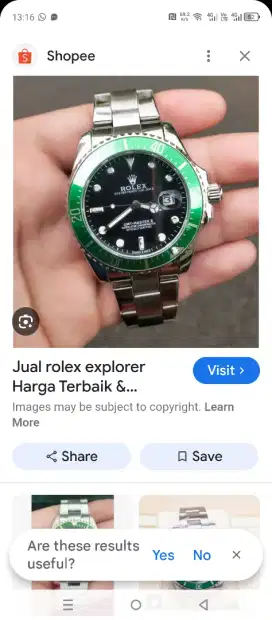 Bahan Jam Rolex Milgaus dan Sub mariner