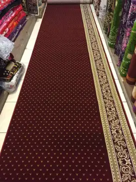 Tersedia Karpet sajadah Masjid import pembelian menyesuaikan kebutuhan
