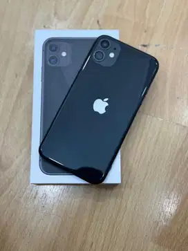 Iphone 11 128GB Black second ibox mulus no minus bh 100% fullset ori