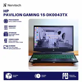 HP Pavilion Gaming 15 Core i7 Gen 9 GTX 1660 Ti 6GB 16GB/256GB/1TB