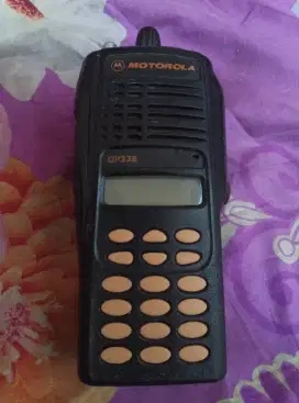 Motorola GP 338 Kondisi On.Minus Batangan Dan Tanpa antena