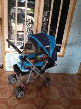 Stroler kereta dorong pliko 3mode