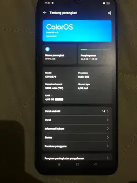 Di jual Hp Oppo A38