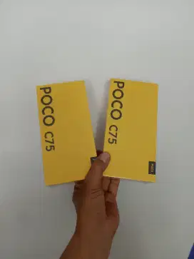 [ berminat wa saja ] Poco C75 NFC 8/256 Garansi resmi 15bln