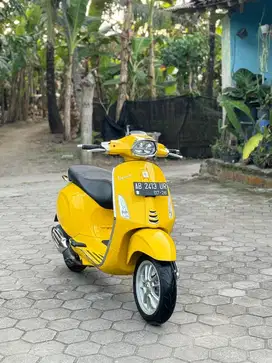 Vespa Sprint S 2021 plat AB yogyakarta