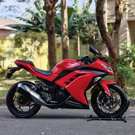KAWASAKI NINJA 250 FI 2013 MERAH KM 3K PAJAK PANJANG SUPER GRES