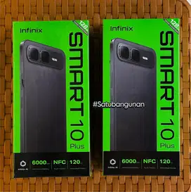 Infinix Smart 10 Plus 8/128 Gb Baru Segel Box Garansi Resmi 1 Tahun