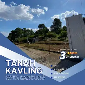 Tanah Kavling Siap Bangun di Kota Bandung Harga Mulai 3 jan/m2