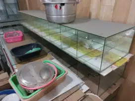 Rak kaca dijual