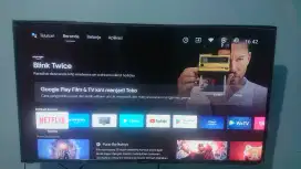 tv android coocaa 43 inch
