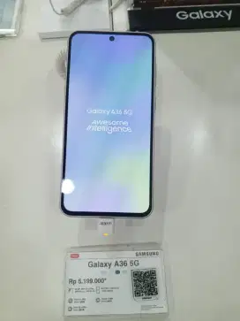 Samsung Galaxy A36 5G 8/128 CICILAN RINGAN BUNGA RENDAH BISA FREE 2X