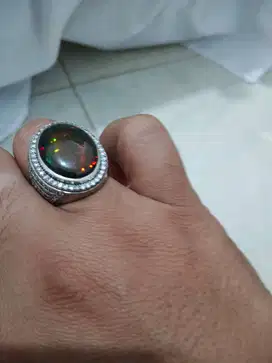 Blackopal kalimaya Honeycom multi warna meja lebar