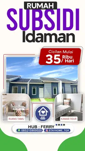 RUMAH SUBSIDI MURAH Griya sutera balaraja