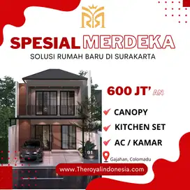 ( SPESIAL MERDEKA ) Wujudkan Kebebasan Punya Rumah Baru di Surakarta