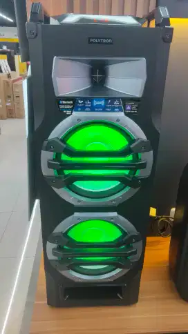 Polytron Portable Speaker Bluetooth Karaoke 12 Inch PTS 12KF25