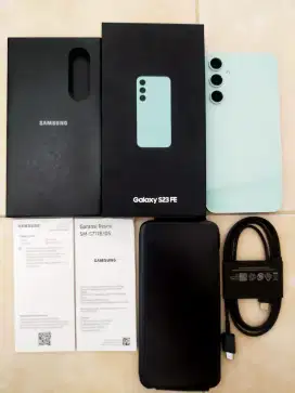 Samsung galaxy S23 fe seperti baru 8/128