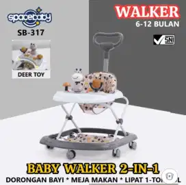 Baby Walker 2 in 1 - SpaceBaby