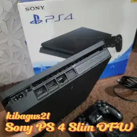 PS 4 Slim HD 1 Tera Fullgames Kumplit