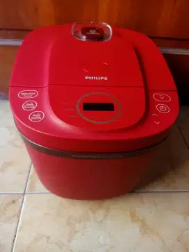 Digital Rice Cooker Philips HD 4172 Warna Merah