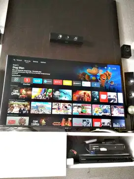 TV android 50 SHARP AQUOS sudah siaran Digital TV Sharp 50inchi