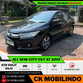 (Dp10jt) All New City E CVT Matic 2015 Plat AD ORISINIL Kredit Murah
