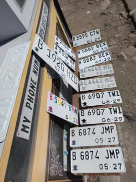 BIKIN BARU/PERBAIKI PLAT MOBIL DAN MOTOR ANDA.