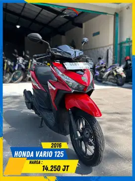 HONDA VARIO 125 2016 MESIN AMAN POLL BOSS HIKMAH MOTOR KEPUH