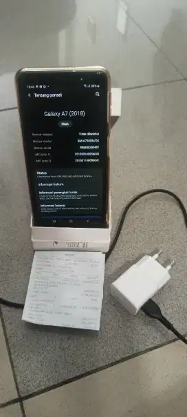 Samsung a7 2018 4/64 fullset