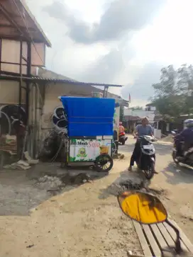 Gerobak Teh Solo Murah Fullset