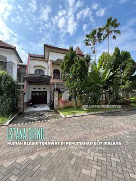 Rumah Siap huni di perumahan elit Istana Dieng Malang