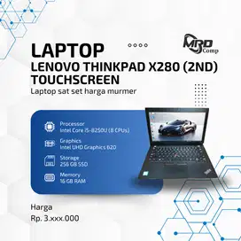 MURAH ! SAT SET ! Lenovo Thinkpad X280 Touchscreen i5 gen 8 RAM 16 GB