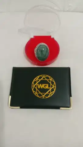 Cincin Giok Natural Jadeite Jade Burma type - A.