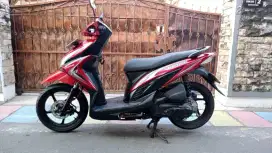 vario 110 led th 2014 merah mulus bagus mesin sehat