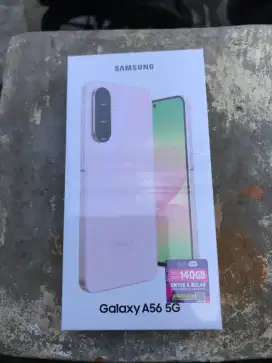 Jual Hp Samsung A56 5G Ram 8/256Gb New Segel Dus Warna Pink