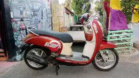 scoopy 2015 fi mesin sehat cvt bagus body ori