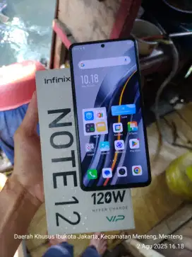 Infinix Note 12 Vip 8/256 Gb Fullset ..