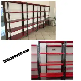 Dijual rak second serbaguna 5 layer ukuran 120 x 180 x 50