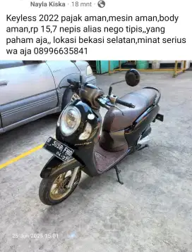 Scoopy prestige 2022