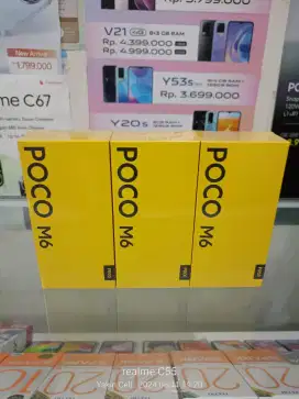Xiaomi Poco M6 8/256 GB Camera 108 MP Helio G81 Garansi Resmi