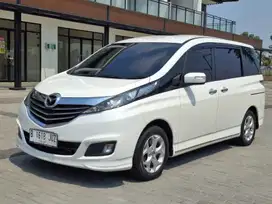 Mazda Biante skyactive 2017 KM 66 rb putih servis record