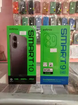 Infinix smart 10 ram 8gb(4+4)/64gb